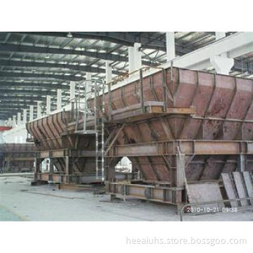 High Precision Heavy Steel Fabrication Hopper For Marine Eq